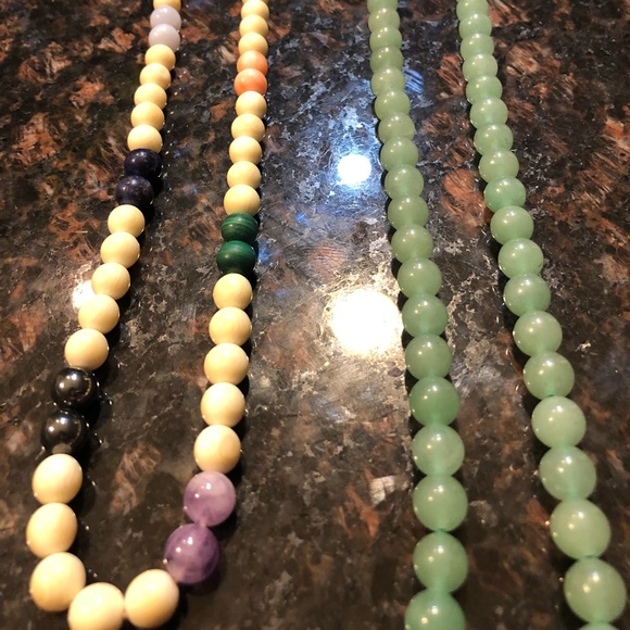 Hand Strung Beaded Necklaces - Picture 4 of 4